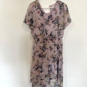 Lilac High-low Dress